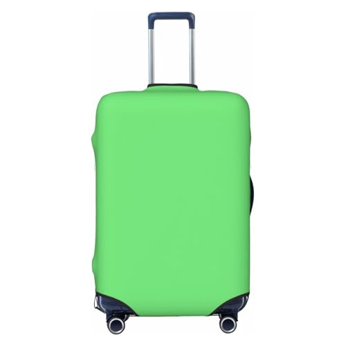 Luggage Cover - Light-Green Print Travel Suitcase Covers For Luggage, High Elasticity Suit Case Cover Protector Fits 18-32 Inch