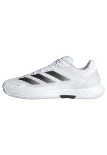 adidas Herren Defiant Speed 2 Tennis Shoes, Cloud White/Core Black/Grey One, 40 2/3 EU – Ansicht 1