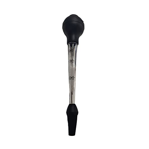 susiodeu Tacchino Baster Oil Dropper Utensile Utensili per Barbecue da Cucina Condimento per Barbecue Pompa per aspirare Accessorio per Cucinare Tubo per Alimenti Siringa, N. 1