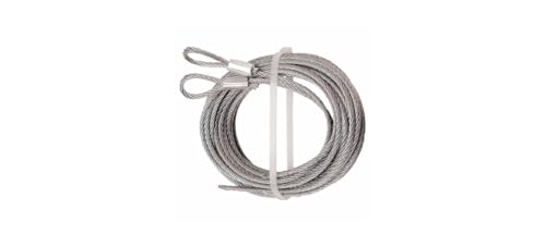 Cables de extensión de 3/32" de alta resistencia para portón de garaje residencial seguro