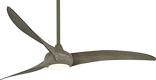 Minka-Aire F848-DRF Light Wave 65 Inch Ceiling Fan With Led Light And Remote Control In Driftwood Finish cover