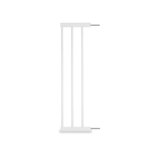 Hauck Estensione Cancelletto Per Bambini 21 Cm - Compatibile Con Autoclose N Stop 2 - Montaggio A Pressione Senza Forare, Porte/Scale - Metallo, Bianc