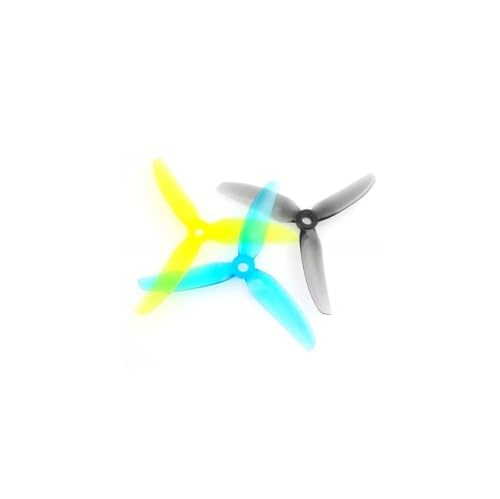 Hélices pour drone J33 J40 tripales polycarbonate anti-choc arbre de 5mm