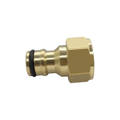 Image of 2PCS Brass Pressure Washer Adapter M22 Female with Quick Connector