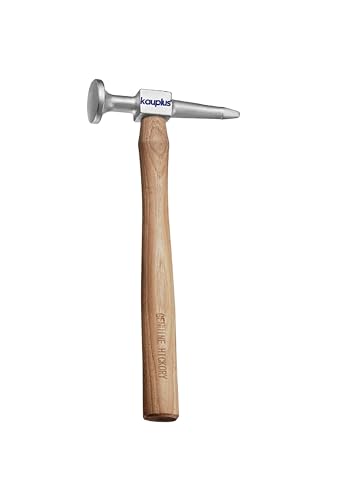 Image of 3PCS Aluminum Auto Body Dent Repair Set - Metal Work Dolly Tool Kit With Chisel, Shrinking, and Utility Pick Hammers