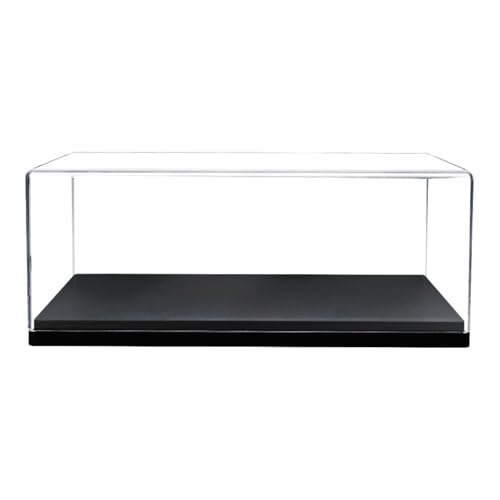 Image of Acrylic Display Case Model Car Showcase for 1 /43 Vehicle Souvenirs Cosmetics - Acrylic Display Case for 1:43 Scale Diecast Cars - Dustproof Stackable Showcase Box - Tool-Free Assembly