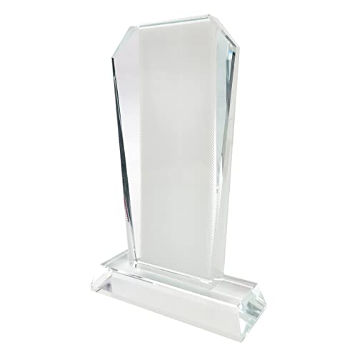 Ismosm Sublimation Blanks Products Crystal Plaque Blank Tabletop Decor Decorative Signs Award Plaque Custom Photo Picture Frame Diy Gifts With Gift Box (Blank - Award) #TOP15