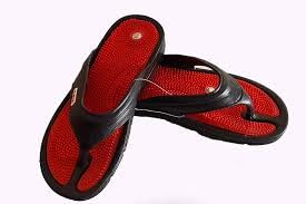 Image of Acupressure Magnetic Therapy Sandals | Foot Relaxer| Foot Massager Slipper| Rotating Acupressure Foot Slippers for Men & Women chappals acupressure yoga slippers with magnetic therapy (5)