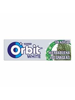 ORBIT White Mild Mint Kaugummi – 30er Pack (30 Packungen) – Zuckerfrei für weiße Zähne – Sanftes Minzaroma