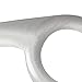 rockible Bike Chain Guard Cover Bicycle Chain Guard for 36-38T Shell Easy to Install Sprockets Cover for Mountain Road Bike Kids Bike, Silver