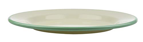 Münder - Plato esmaltado, Color Crema