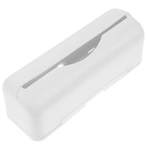 Cabilock Soporte De Pared para Bolsas Dispensador De Bolsas De Basura Soporte para Rollos Dispensador De Almacenamiento De Bolsas De Comestibles Colgado sobre del Armario Debajo