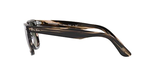 Image of Ray-Ban Rb2140f Original Wayfarer Low Bridge Fit Square Sunglasses for Men for Women