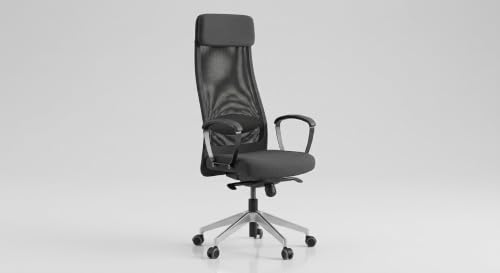 Image of IKEA MARKUS Office chair, Adjust the height and angle of this chair so your workday feels comfortable [Vissle dark grey]