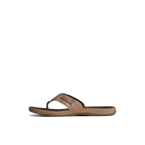 Image of Sperry Men's Baitfish Leather Flip Flop Sandal