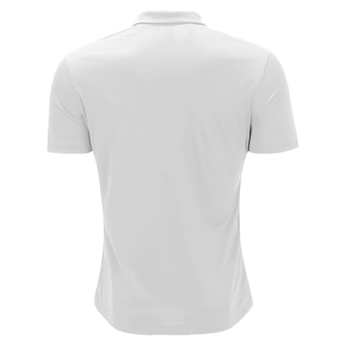 Nike Mens Dri-FIT Short Sleeve Polo Shirt (White, Large)2