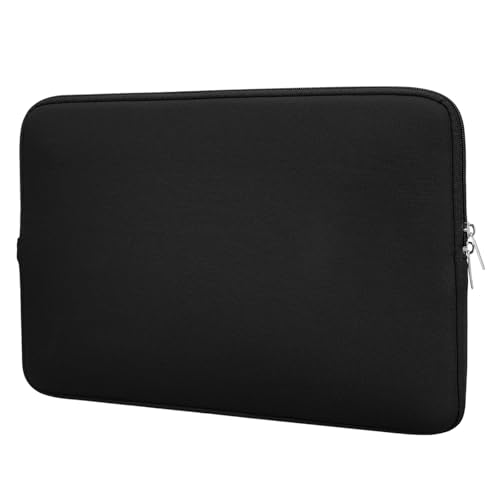 Funda para portátil de poliéster negra para notebook 17" miniatura 1