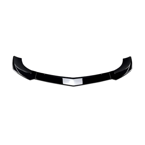 Front Lip, Front Bumper Lip Spoiler Splitter Compatible for Mercedes Benz C Class W204 S204 AMG Line 2011-2014 Diffuser Body Kits Car Accessories(Glossy Black)