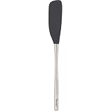 Tovolo Flex-Core Raspador de tarro de acero inoxidable con mango estrecho, carbón