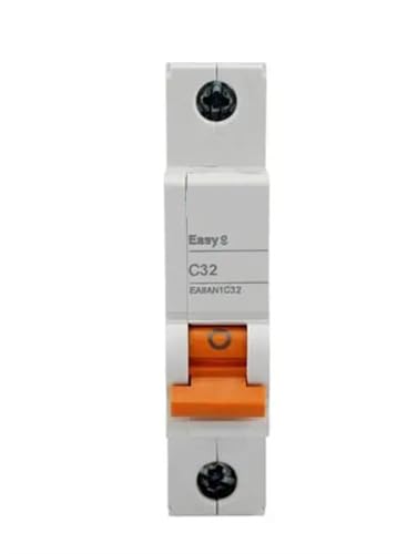 Disjoncteur miniature EA9AN1C10 de haute précision 1P 10A Courbe C 6kA