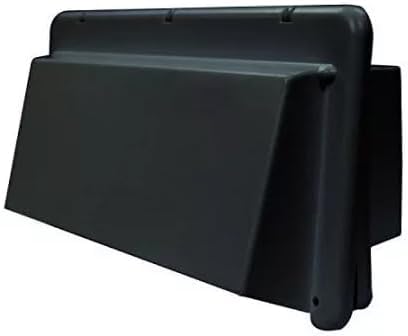 Black RV Range Vent Exhaust Cover Fits RV Motorhome Camper Trailer