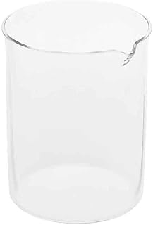 Chemglass CG-1110-04, Low Form Quartz Griffin Beaker, 400ml Capacity