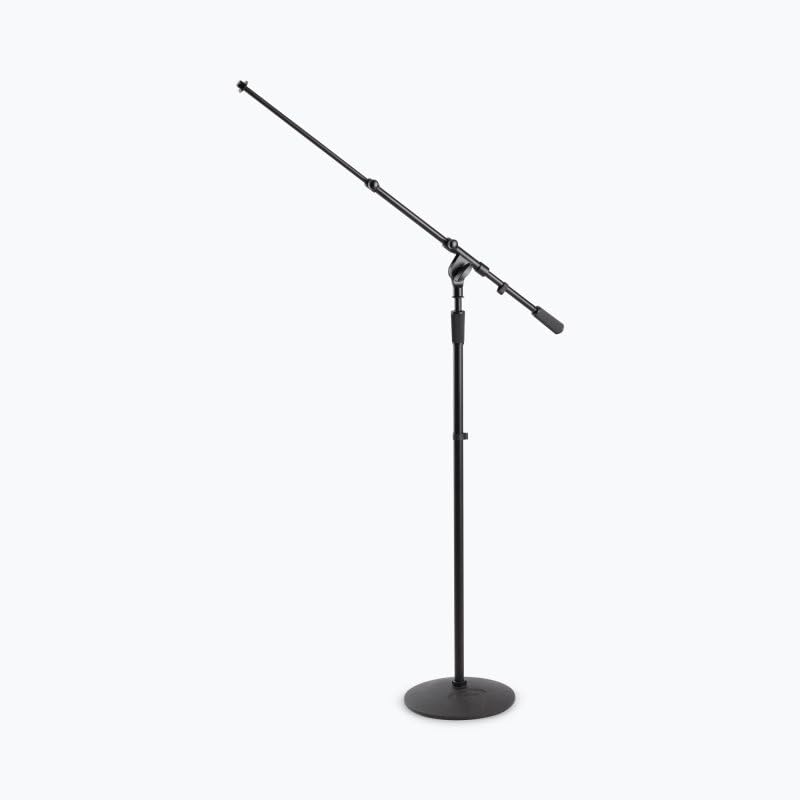 On-Stage MSA9800 Tele-Boom with Dual Microphone Capability,Black