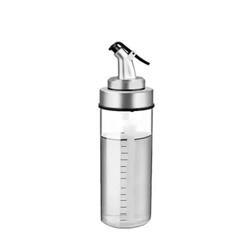 Genérico DTY1 Cocina condimento de botella Dispensadora Botella botella de almacenamiento de vidrio for aceite y vinagre Herramientas de cocina creativa Accesorios(500ML)