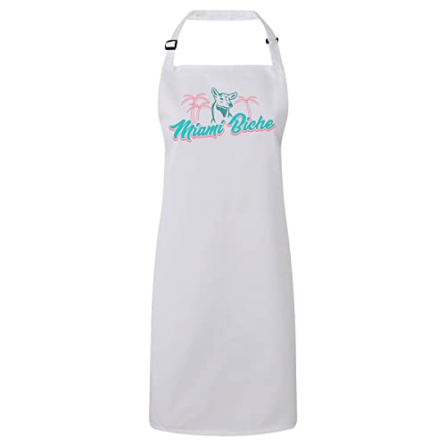 Tablier cuisine Miami Biche pour vos barbecues d'été et soirées à thème