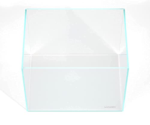 Image of Landen 60P 23 Gallon Rimless Low Iron Aquarium Tank, W23.6xD15.7xH15.7 in(60x40x40cm) 8mm Thickness