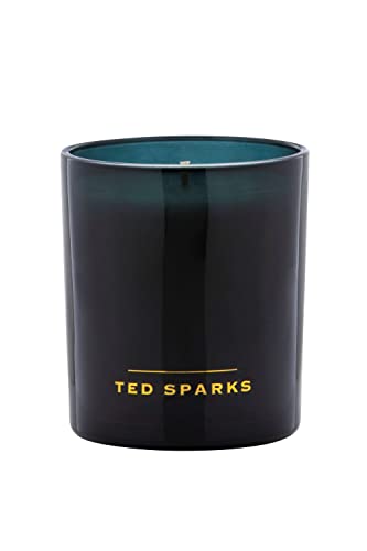 Ted Sparks Demi Bamboo & Peony TED-C03 Bougie parfumée en verre Hauteur 16 cm Diamètre 15 cm