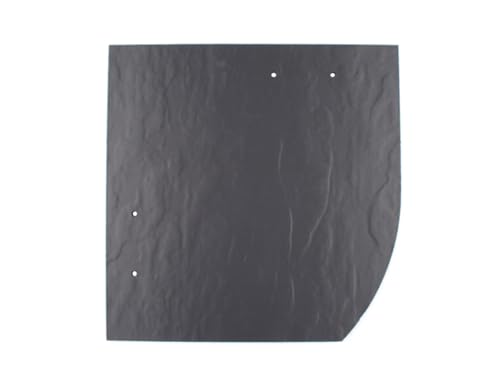 Glinmet Struktonit Graphit Schiefer Dachschindel 30x30 rechts (10 Stück)
