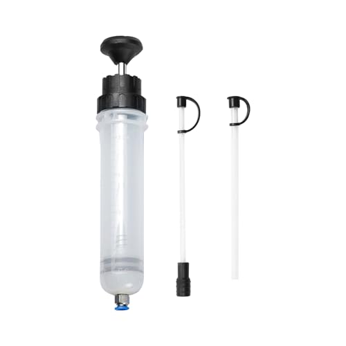 Polaris Automotive Fluid Syringe 0.20 Quarts - Fluid Extraction Tool for Vehicle Maintenance, Transparent Design, Corrosion Resistant, Versatile for Brake, Oil, Transmission Fluids, Part 2830553