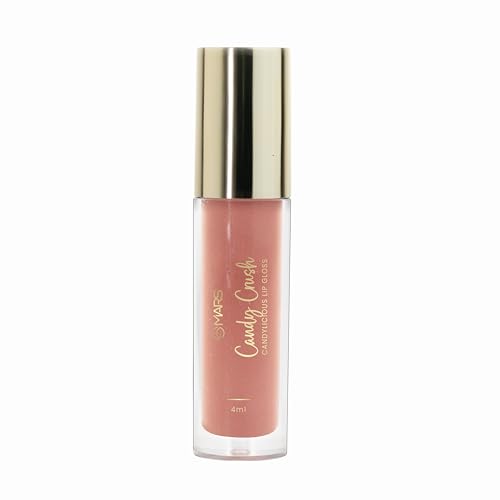Image of MARS Candylicious Sheer Lip Gloss for Women | Hydrating & High Shine | Lightweight | Non-Sticky | Enriched with Vitamin-E, Hyaluronic Acid & Avocado Ester (4.0ml) (01-CANDY CRUSH) (Pack of 2)