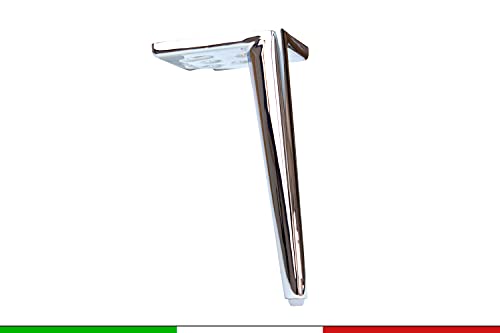 4 PZ Gambe per Mobili e Divani in Metallo Piedini