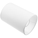 Remarque : convient aux ampoules d’un diamètre inférieur à 45 cm ; résistant à la casse, très pratique, avec une excellente texture, abat-jour en tissu rustique, abat-jour cylindrique.