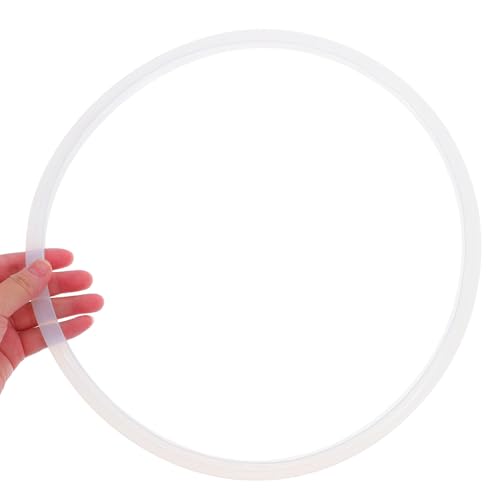 Anillo de Sellado de Silicona para Olla a Presión, Resistente a Altas Temperaturas, Color Blanco miniatura 4