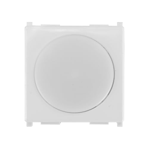 IXTRIMA Lampada LED da incasso con batteria di emergenza 2 moduli, luce bianca naturale 4000K, compatibile Vimar Plana, bianco