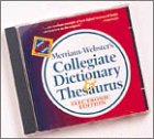 Merriam-Webster's Collegiate Dictionary Thesaurus: Electronic Edition, Version 1.5
