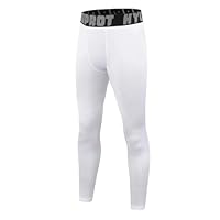 HYCOPROT Kinder Jungen Kompressionshose Tights Atmungsaktive Leggings Sportliche Schnell Trocknend Trainingsanzüge Sportunterwäsche zum Laufen Fußball Basketball