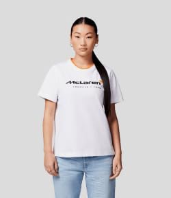 McLaren Castore F1 Women's Core Essentials T-Shirt (S) White - Image 2