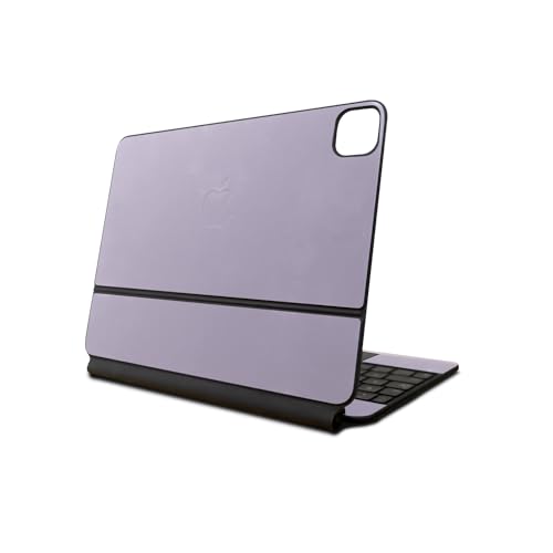 Skin Compatible with Apple Magic Keyboard for iPad Pro 13‑inch (M4) 2024 - Solid Lilac - Premium 3M Vinyl Protective Wrap Decal Cover - Easy to Apply | Crafted in The USA by MightySkins