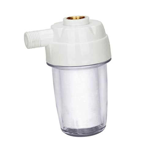 HOLIDYOYO Agua de Sedimento Prefiltro de Ducha Transparente de Impurezas Cocina y Compatible con Calentadores y Lavadoras