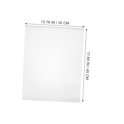 DECHOUS 50pcs Clear Zipper Bags and Storage for Clothes Shoes and Travel Extra for Efficient Organization4