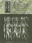 Hardcover An African Biographical Dictionary Book