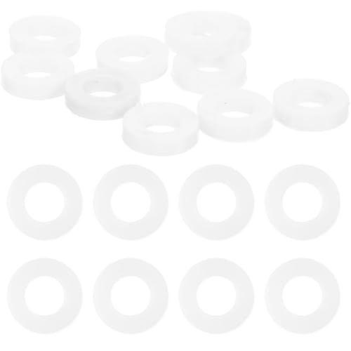 ABOOFAN - ABOOFAN 20 pièces Rondelles pour Batterie Plastique Accessoires Percussion Professionnels Léger et Facile à Installer Compatible avec Caisse Claire et Batterie Électronique pour Batteurs