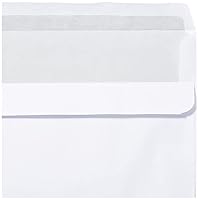 Herlitz Briefumschlag DIN Lang, weiß, selbstklebend mit Fenster, 100 Stück mit Innendruck, eingeschweißt in Folienpackung, 1 Packung (Packung mit 5) – Ansicht 4