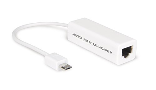 Micro USB to LAN 10/100 Adaper Hamlet hnumf100 Carte de réseau RJ45 Tablet PC Smartphone Android