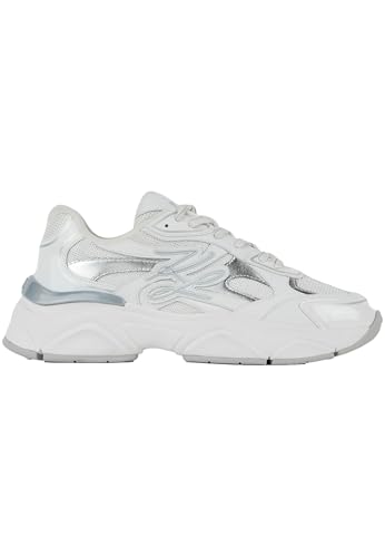 KARL LAGERFELD Zapatillas Deportivas Komet Autograph Color Blanco (Blanco, Sistema Tallas Calzado EU, Adulto, Mujer, Números, Mediano, 40)