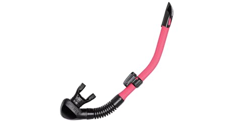 Tuba sec anti-infiltration RIFFE avec valve de purge pour plongée stable